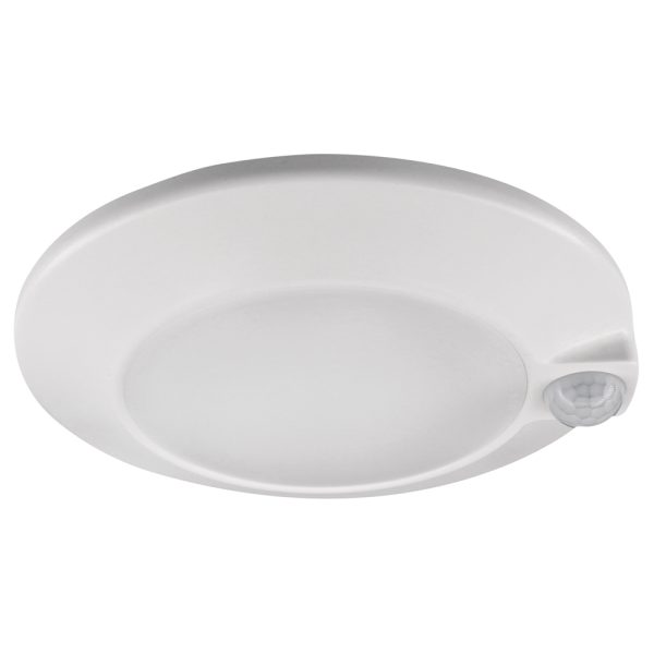 Lotus CSC3025-WH – 15 Watt 6″ Round LED Surface Mount – Motion Sensor – 120V