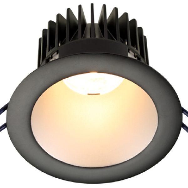 Lotus LD4R-HO – 18 Watt 4″ High Output Round Deep Regressed LED Downlight – 120V