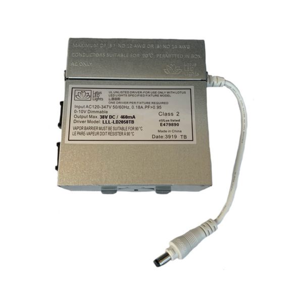 Lotus 347V / 0-10V Dimmable Driver – LLL-LD2050TB