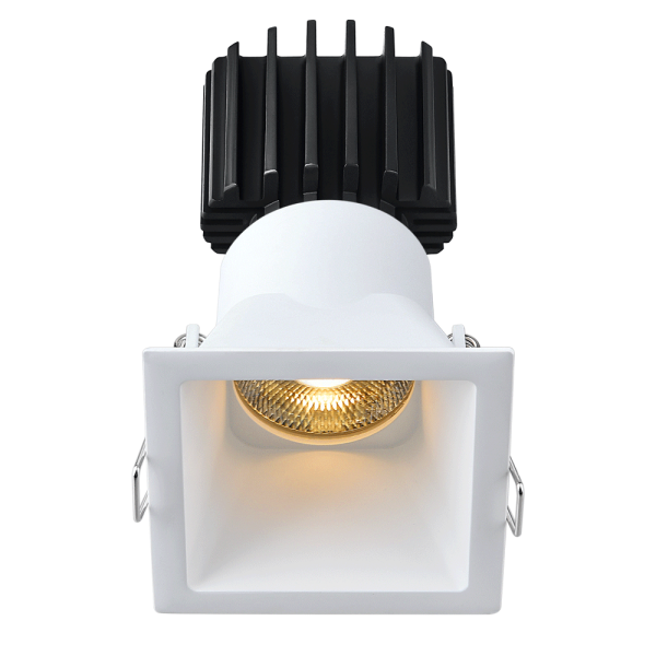 Lotus TANGRA 3″ Fixed Square Deep Regressed Tin Trim – 120V