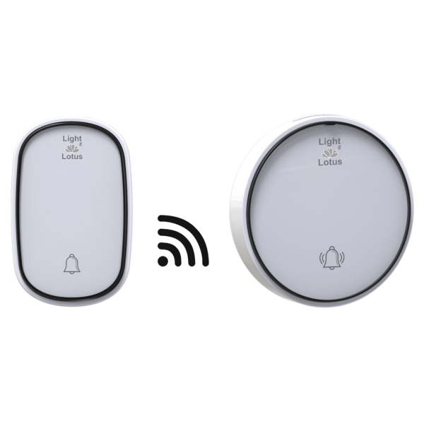 Lotus Kinetic Doorbell – Transmitter and Receiver – LBL-KDB-1