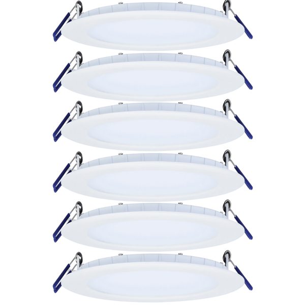 Lotus LE6R-5CCT-WH-6P – 14Watt 6″ Round Economy Recessed – 6 PACK